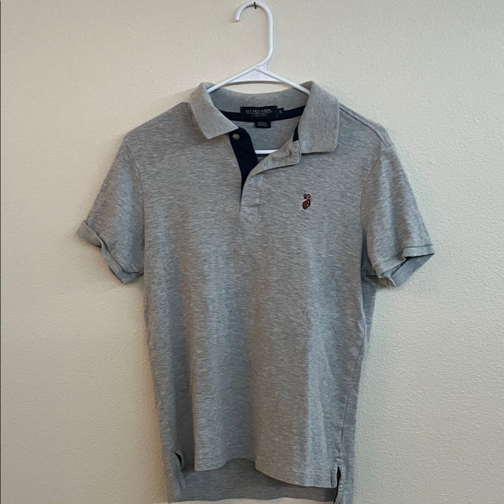 U.S. Polo Assn. Men's Polo Shirt in Gray